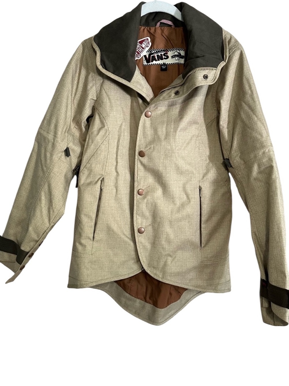 Vans Hellbound Collared Jacket Tan Melange s